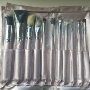 Sigma Pink Brush Set (11 brushes with bag and free drying rack)